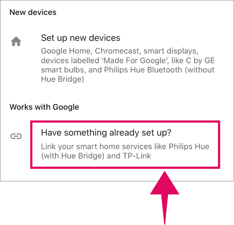 Gerät in der Google Home App verknüpfen