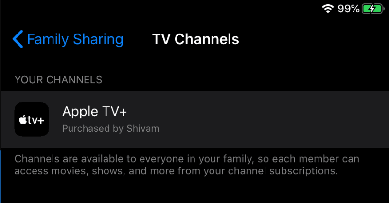 Apple TV+ wird mit voraktivierter Familienfreigabe geliefert