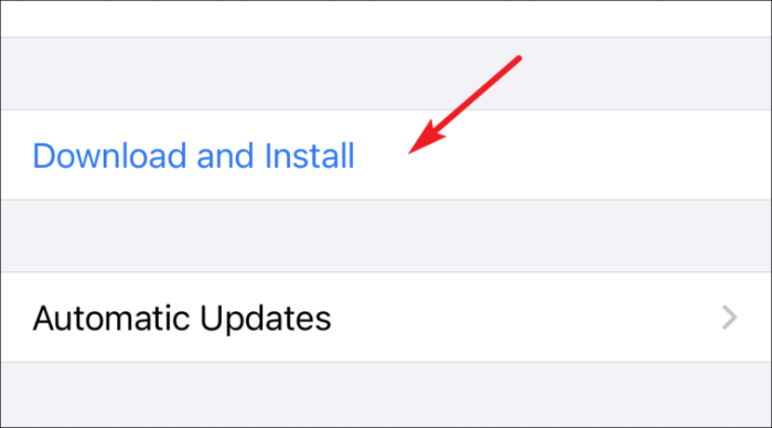 щракнете, за да изтеглите и инсталирате iOS 15 beta