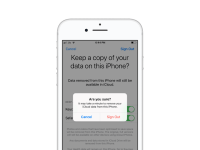 Abmelden Apple ID iCloud iPhone-Einstellungen