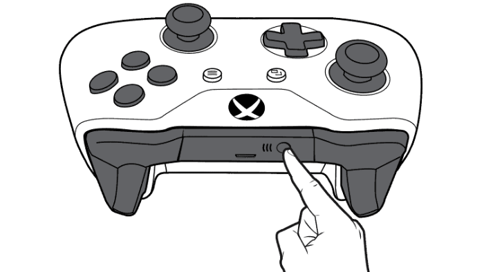 Xbox One Controller-Verbindungstaste