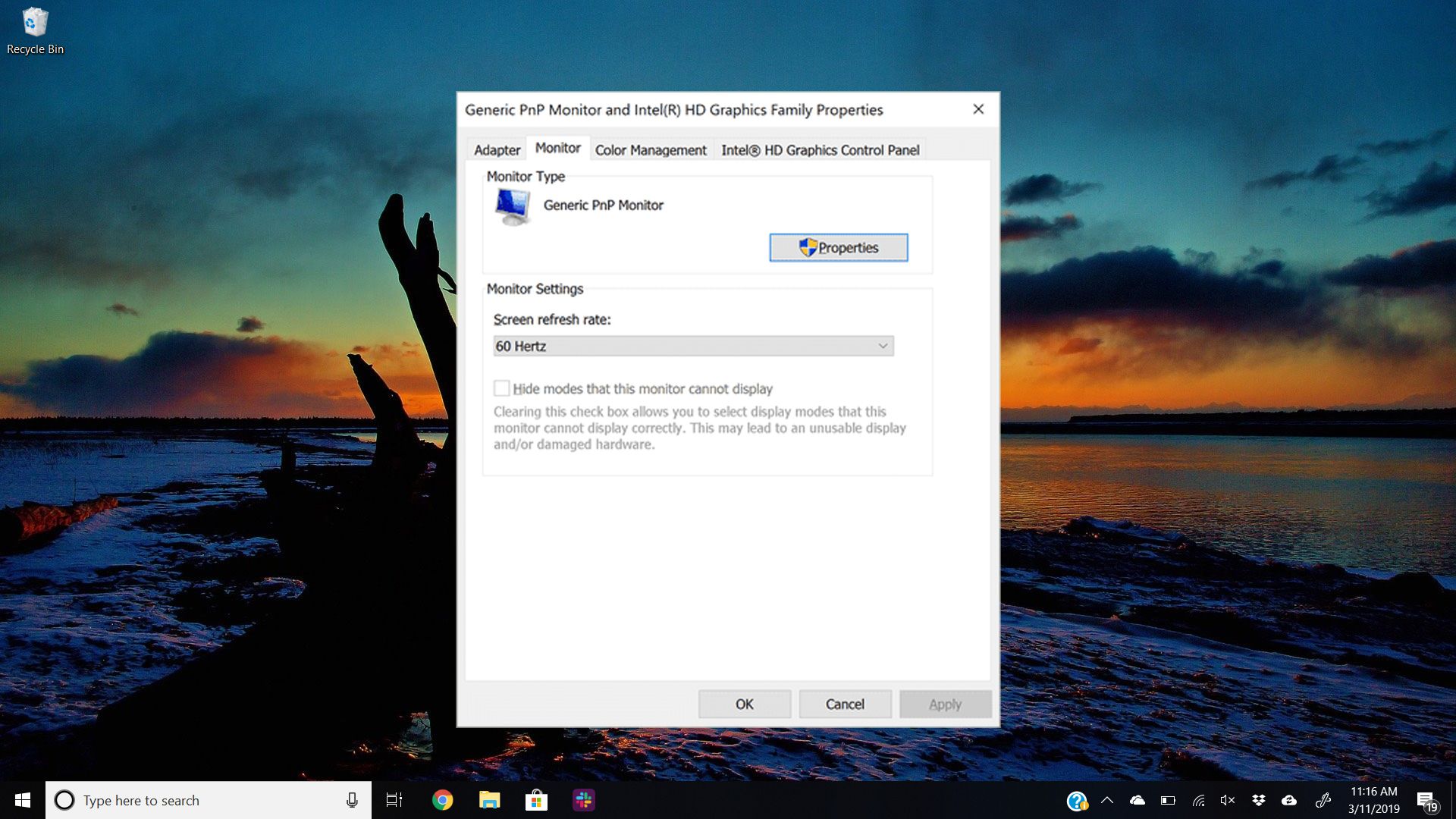 Как поменять частоту обновления экрана на Windows 11